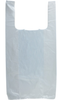 HDPE White T-Shirt Bags - 50010 - U.S. Plastic Corporation
