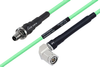 Temperature Conditioned SMA Female Bulkhead to TNC Male Right Angle Low Loss Cable 100 cm Length Using PE-P142LL Coax - PE3M0148-100CM - Pasternack