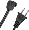 24IN 90° Style Fan Power Cord with NEMA 1-15P Plug -- 07190-SP024 - Image