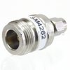 Precision SMA Male (Plug) to N Female (Jack) Adapter, Passivated Stainless Steel Body, High Temp, 1.12 VSWR - SM4262 - Fairview Microwave Inc.