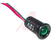 Indicator,Pnl-Mnt;LED;Red;5/16In.;T-1-3/4;2VDC;6In.Wire Lead;0.50In.;20mA - 70015872 - Allied Electronics, Inc.