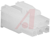 Connector, Soft Shell; 6; 600 VAC; Plug; Double-Row; Nylon; Plug; Natural - 70083028 - Allied Electronics, Inc.