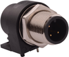 Sensor Connector, M12, Plug, 3Pos, Panel; Product Range Norcomp - 76Y0180 - Newark, An Avnet Company