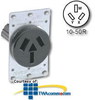 Leviton 50Amp 125/250V Flush Mount Receptacle - 5206 - TelephoneStuff.com