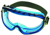 Jackson Safety Monogoggle V80 Polycarbonate Over The Glass (OTG) Safety Goggle Clear Lens - Blue Frame - Indirect Vent - Flexible Frame - 036000-18624 - 036000-18624 - R. S. Hughes Company, Inc.