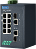 8FE+2G Combo Managed Ethernet Switch support PROFINET, -40~75℃ -  - Advantech