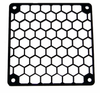 Honeycomb Laser Cut 120mm Fan Grill - Black - 70993 - Xoxide