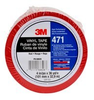 3M 471 Red Marking Tape - 4 in Width x 36 yd Length - 5.2 mil Thick - 68828 - 051115-68828 - R. S. Hughes Company, Inc.
