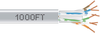 1000' CAT6A 650MHz Solid Bulk Cable UTP CMP Gray - C6ABC51-GY-1000 - Black Box