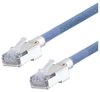 Category 5e Slim Aerospace Ethernet Cable High-Temp SF/UTP FEP Blue RJ45, 75.0ft - T5A00017-75F - MilesTek Corporation