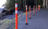 Channelizer Posts & Flexible Bollards - Tubular Surface Mount (TSM) and Flat Top Surface Mount (FTSM) -  - Pexco