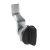 Quarter-Turn Cam Latch, Short wing, 28mm  Grip, Sealed, Zinc Alloy, Powder Coat, Black - E5-1-115-151 - Southco