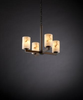 FAL-8829-10-DBRZ Mid. Chandeliers-Pillar Candle - 497854 - Capital Lighting, Inc.