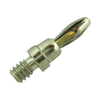 Miniature Banana Plug, 6-32 Thread - 8201 - E-Z-HOOK, a division of Tektest, Inc.