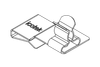 EMC Shield Clamps for 10 × 3 mm Bus Bar, Pluggable- with or without Integrated Strain Relief - 36788.02 - icotek Corp