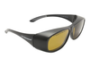 Rimmed Safety Glasses, Argon & Krypton Alignment Laser Wavelengths -- N-BGR-53