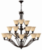 4659OB Large Chandeliers-Glass Shade - 715120 - Capital Lighting, Inc.