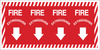 Brady B-302 Polyester Red Fire Equipment Sign - 28 in Width x 14 in Height - Laminated - 90369 - 754476-90369 - R. S. Hughes Company, Inc.