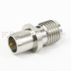 SMA Female (Jack) to BMA Plug (Male) Adapter, Passivated Stainless Steel Body, 1.3 VSWR -- SM3297A - Image