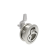 Compression Latch, Medium Size, Locking, 18.5 - 29mm  Door thickness, 27 - 40mm or 51 -64mm  Grip, 316 Stainless Steel, Electropolished - M1-20-83-48 - Southco