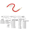Jumper Wires, Pre-Crimped Leads - H2AXT-10110-R8-ND - DigiKey