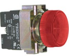 Pilot Light, LED Red, Metal, 22mm, 24VAC/VDC - 70156714 - Allied Electronics, Inc.