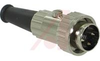 DIN Plug; Straight Cord Plug; 100 MegOhms (Min.) @ 77 degF; 5 Milliohms (Min.) - 70214333 - Allied Electronics, Inc.