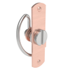 Compression Latch, Self-Adjusting, Miniature Size, Tool Locking, Slotted Head, Weld Installation, Smooth Spring, Steel, Copper Plated, Bright - 57-20-102-50 - Southco