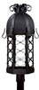 9246-1-66-PL 1 Light Post Mount - 9246-1-66-PL - Minka Group