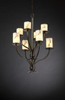 FAL-8788-12-DBRZ Mid. Chandeliers-Glass Up - 497829 - Capital Lighting, Inc.