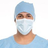 Kimberly-Clark Blue Pleated Standard Surgical Mask - 12.626 in Width - 036000-48201 - 036000-48201 - R. S. Hughes Company, Inc.