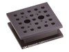 Modular Riser Plates, 3 in. x 3 in. x 1 in., 1/4-20 Thread - MRP3-1 - Newport MKS