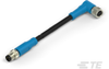 M8/M12 Cable Assemblies - T4062114004-005 - TE Connectivity