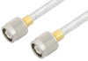 TNC Male to TNC Male Cable 6 Inch Length Using PE-SR401FL Coax - PE34282-6 - Pasternack