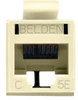 Rj45 Connector, Jack, 8P8C, 1Port, Cat5E; Modular Connector Type Belden - 03AC7465 - Newark, An Avnet Company