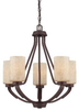 1-5430-5-117 Mid. Chandeliers-Glass Up - 372245 - Capital Lighting, Inc.