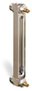 Aluminum Liquid Level Gage with Shut-Off, 7” Centerline, 1/2