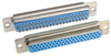 Solder cup D-sub connector HD62 female - DSB00049 - MilesTek Corporation