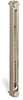 Aluminum Liquid Level Gage with Card Thermometer, 12” Centerline, Front Mount 1/2”-13 - B3540-31200BA2W - Oil-Rite Corp.