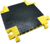 4-Way Cross for 5-Channel Bumble Bee® Cable Protector, T-Connector - BB5X-125-T-B/Y - BB5X-125-T-B/Y - Checkers
