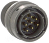 Circular Connector Plug, Size 16, 8 Position, Cable; Product Range Amphenol - 40M1614 - Newark, An Avnet Company