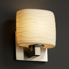 POR-8931-30-WAVE-NCKL Sconces-Single Glass - 670373 - Capital Lighting, Inc.