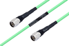 Temperature Conditioned N Male to N Male Low Loss Cable 18 Inch Length Using PE-P300LL Coax - PE3M0247-18 - Pasternack