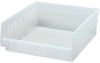 Economy 4 Shelf Bin, Clear; Bin Colour Quantum Storage - 42AC5829 - Newark, An Avnet Company