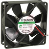 DC FAN, KD SERIES, 80X80X25 MM, VAPO BEARING - 70225958 - Allied Electronics, Inc.