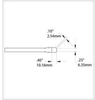 Metcal Smartheat Talon Cartridges TATC-602 - Blade Tip - 0.4 in Tip Length - 0.25 in Tip Width - 0.1 in Thick - TATC-602 - R. S. Hughes Company, Inc.