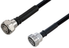 Outdoor Rated 4.3-10 Male to 7/16 DIN Female Low PIM Cable 60 Inch Length Using SPO-375 Coax Using Times Microwave Parts - PE3C6501-60 - Pasternack