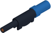 Conn, Banana, Plug, 30A, Solder, Blu; Gender Hirschmann Test And Measurement - 71AC1612 - Newark, An Avnet Company
