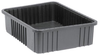 Conductive Dividable Grid Container, Blk; Bin Colour Quantum Storage - 42AC4642 - Newark, An Avnet Company