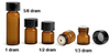 Amber Glass Vials w/ Orifice Reducers -- 4060-80